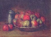 Gustave Courbet Still Life with Apples and a Pomegranate USA oil painting artist